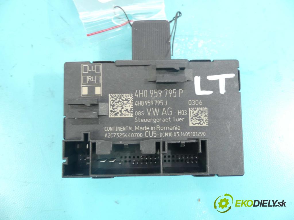 Porsche Panamera I 970 2009-2016 3.0 V6 420 hp automatic 309 kW 2997 cm3 5- modul riadiaca jednotka 4H0959795P (Ostatné)