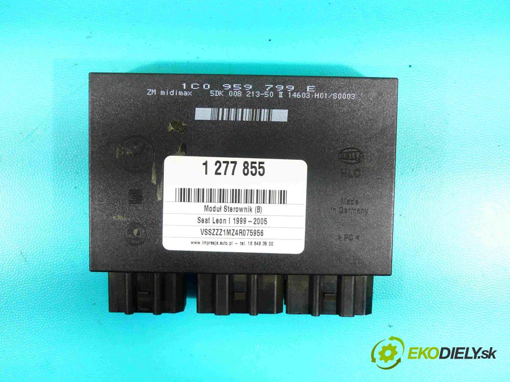 Seat Leon I 1999-2005 1.9 tdi 110 HP manual 81 kW 1896 cm3 5- modul riadiaca jednotka 1C0959799E (Ostatné)