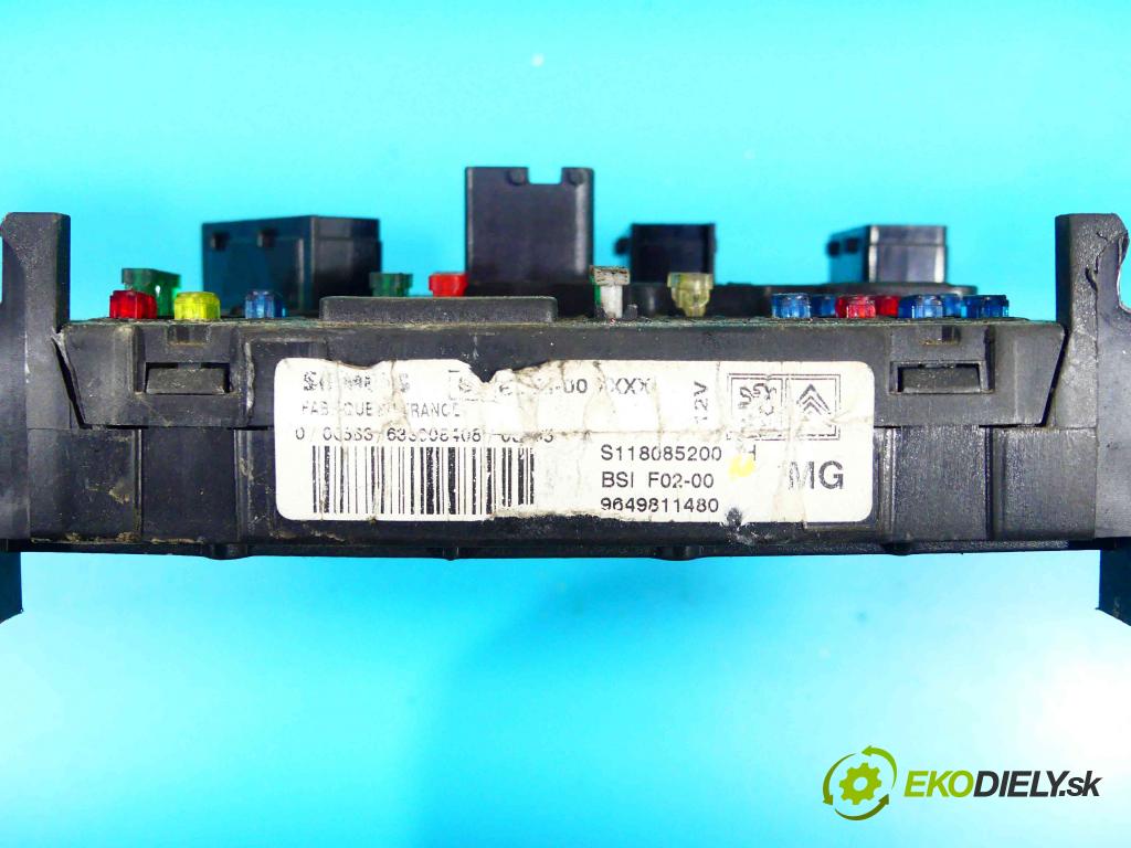 Citroen C3 I 2002-2009 1.4 73 HP manual 54 kW 1360 cm3 5- modul riadiaca jednotka 9649811480 (Ostatné)