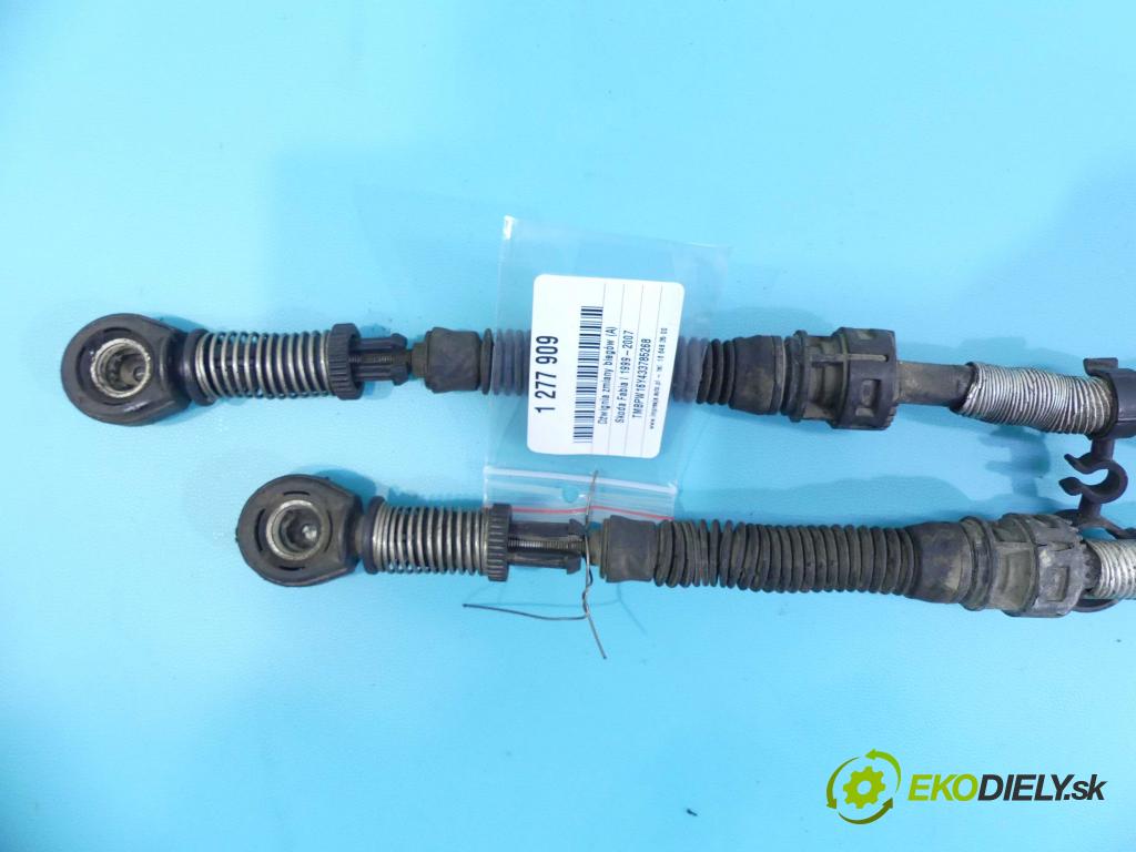 Skoda Fabia I 1999-2007 1.2 6V 54 HP manual 40 kW 1198 cm3 5- Páka: Změny: stupeň,rýchlosť 6Q0711061 (Rýchlostné páky / kulisy)