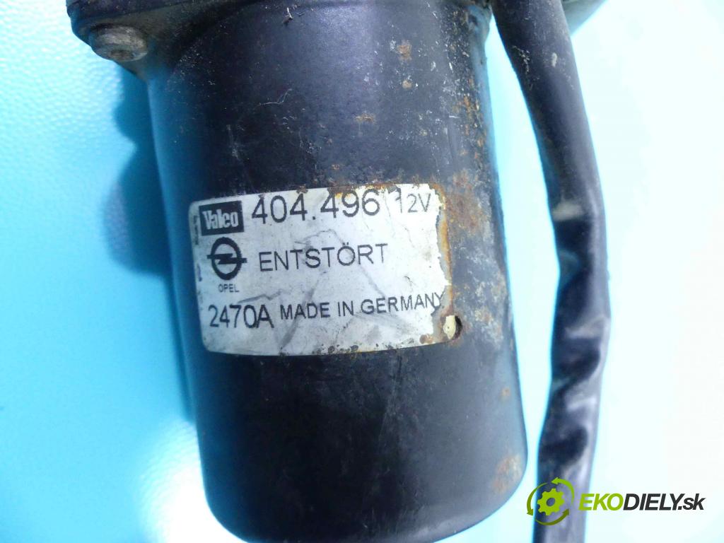Opel Zafira A 1999-2005 2.0 dti 101 HP manual 74 kW 1995 cm3 5- motor stieračov predné 404496