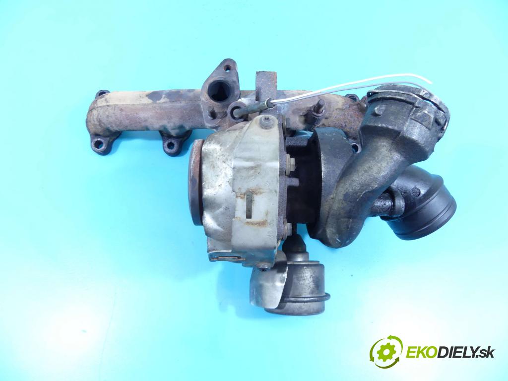 Seat Altea 1.9 tdi 105 HP manual 77 kW 1896 cm3 5- turbodúchadlo, turbo BV39A-0072  03G253014M (Turbodúchadlá (kompletné))