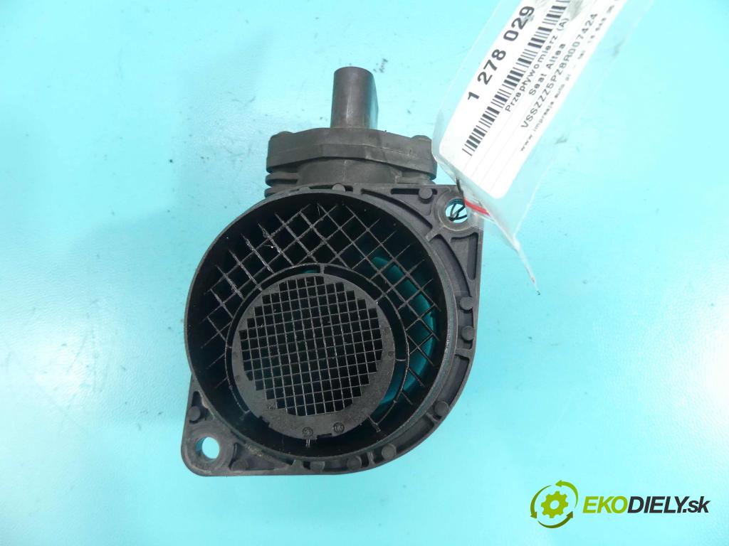 Seat Altea 1.9 tdi 105 HP manual 77 kW 1896 cm3 5- průtokoměr: 0281002531 (Váhy vzduchu)