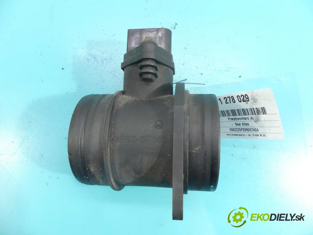 Seat Altea 1.9 tdi 105 HP manual 77 kW 1896 cm3 5- průtokoměr: 0281002531 (Váhy vzduchu)