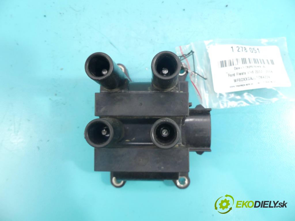 Ford Fiesta Mk6 2002-2008 1.3 69KM manual 51 kW 1299 cm3 3- cievka zapaľovacia  (Zapaľovacie cievky, moduly)