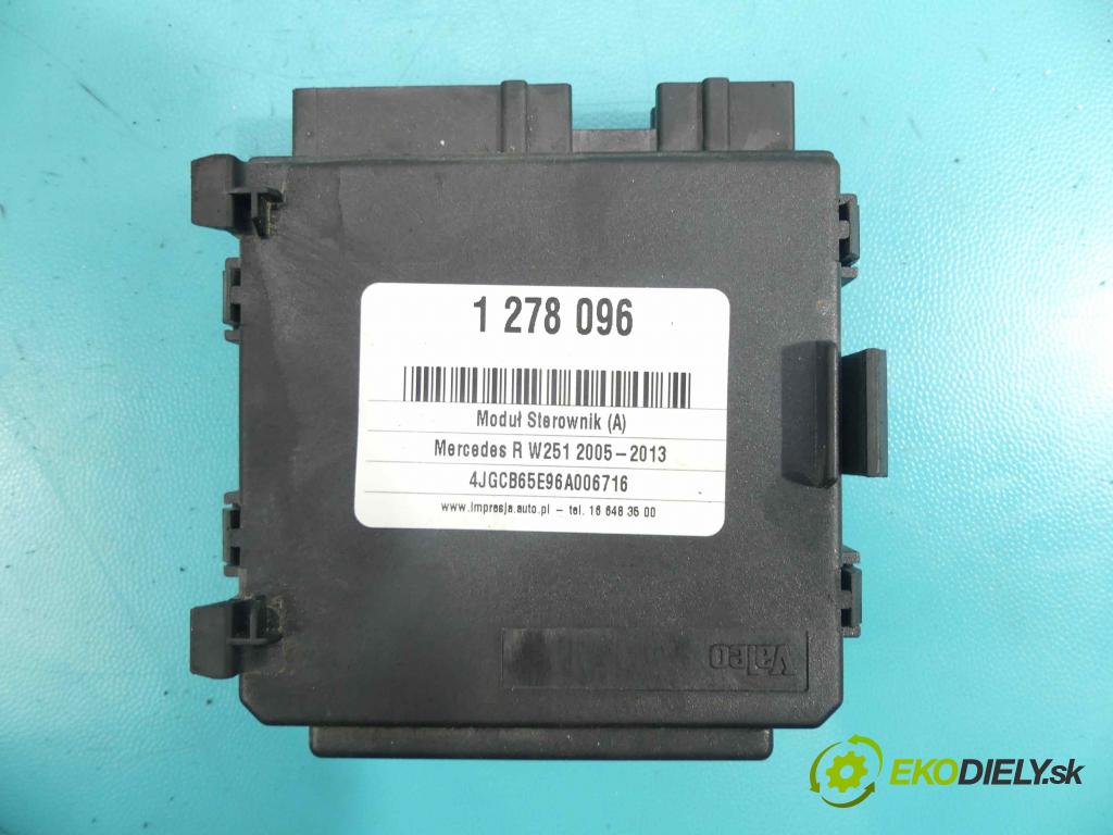 Mercedes R W251 2005-2013 3.5 V6 272 HP automatic 200 kW 3498 cm3 5- modul riadiaca jednotka A1648204826 (Ostatné)
