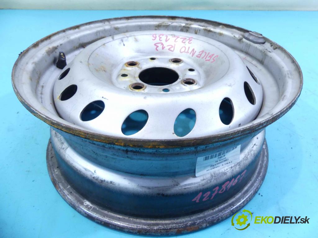 Fiat Seicento 1.1 54 HP manual 40 kW 1108 cm3 3- Felga R13 4X98 ET33 5J