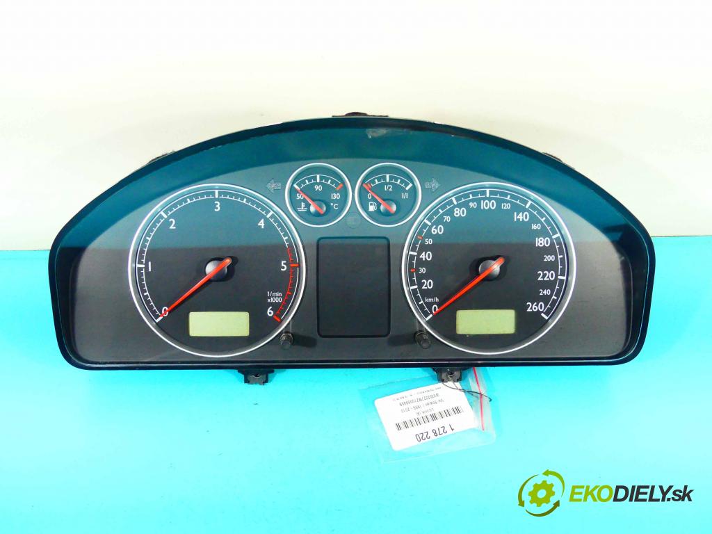 Vw Sharan I 1995-2010 1.9 tdi 116 HP manual 85 kW 1896 cm3 5- prístrojovka/ budíky 7M3920800D (Prístrojové dosky, displeje)