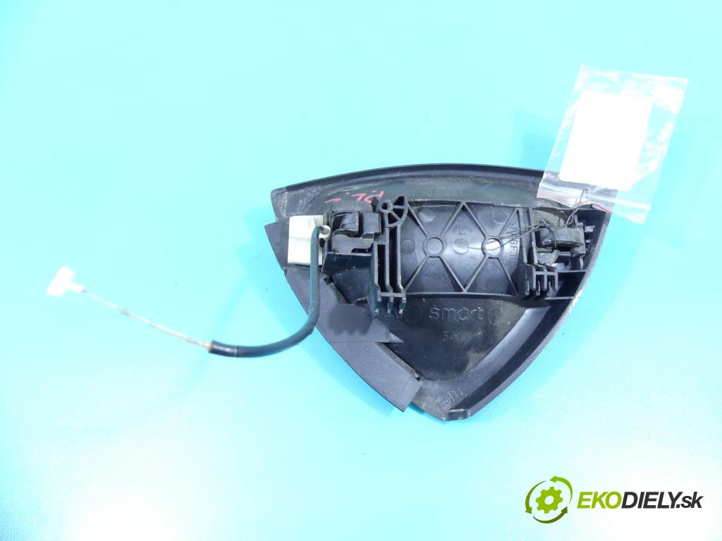 Smart Fortwo 1998-2007 0.6 54 HP automatic 40 kW 599 cm3 3- rukoväť predné ľavé mimo: 11150001 (Vonkajšie predné ľavé)