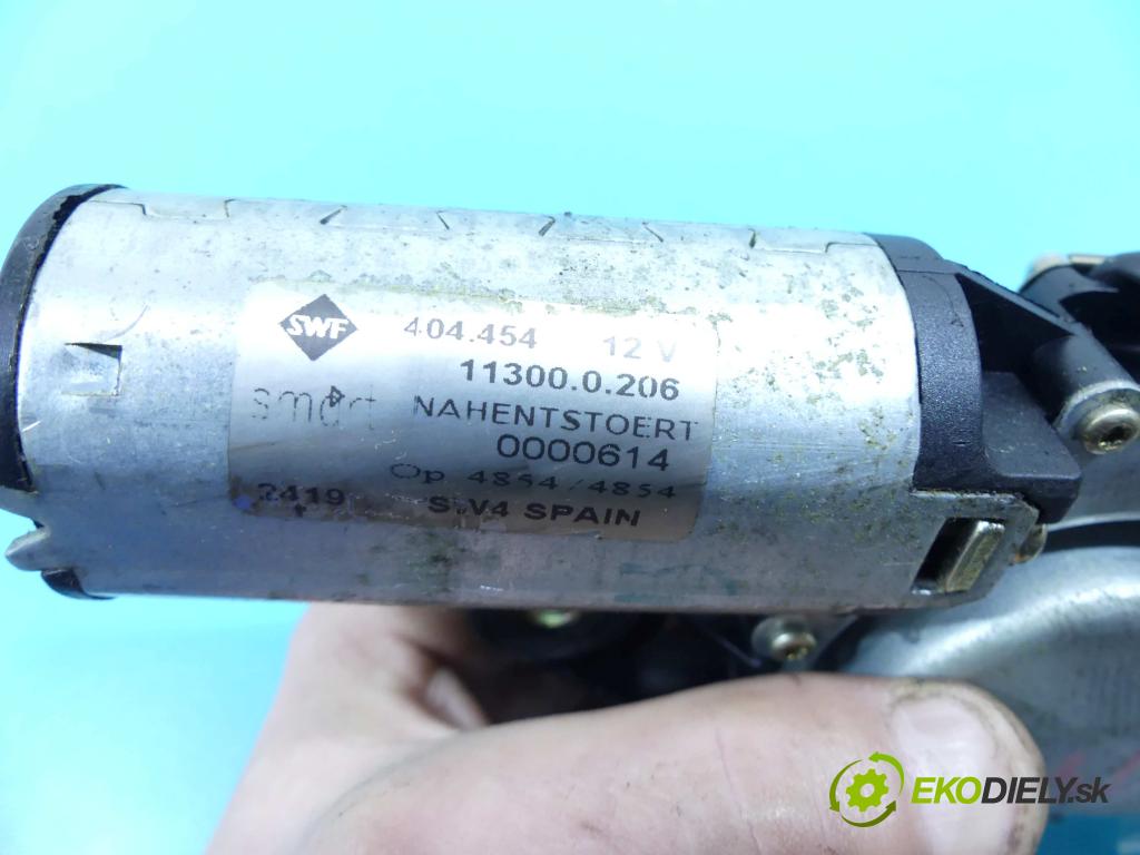 Smart Fortwo 1998-2007 0.6 54 HP automatic 40 kW 599 cm3 3- motor stieračov zadné