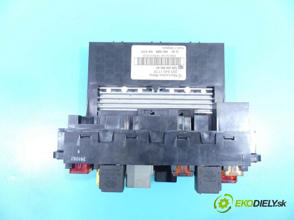 Mercedes C W203 2000-2007 1.8 kompressor 143 HP manual 105 kW 1796 cm3 3- modul riadiaca jednotka 2035451701 (Ostatné)