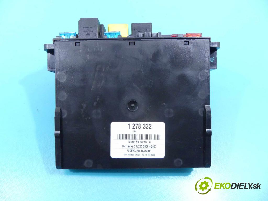 Mercedes C W203 2000-2007 1.8 kompressor 143 HP manual 105 kW 1796 cm3 3- modul riadiaca jednotka 2035451701 (Ostatné)