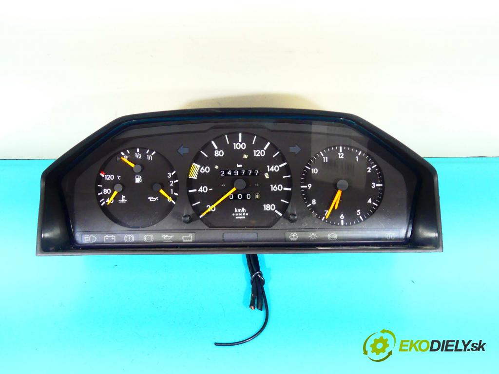 Mercedes 124 2.0d 75 HP manual 55 kW 1997 cm3 4- prístrojovka/ budíky 6160493002 (Prístrojové dosky, displeje)