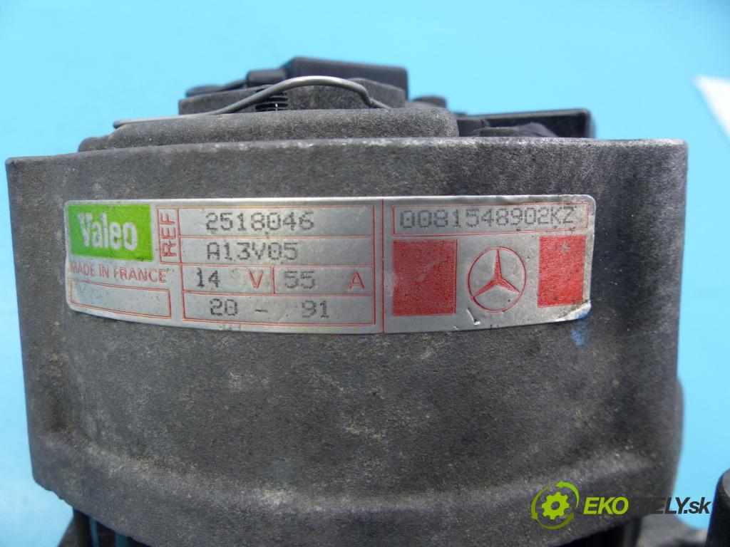 Mercedes 124 2.0d 75 HP manual 55 kW 1997 cm3 4- Alternator 2518046 (Alternátory)