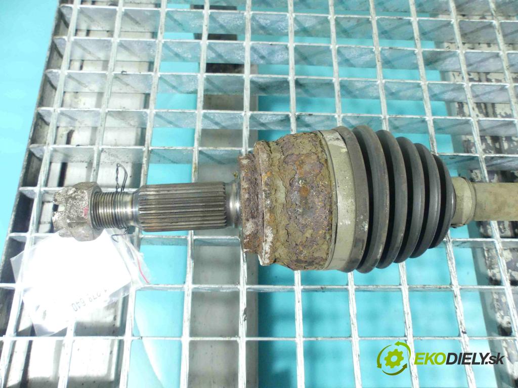 Mitsubishi Lancer VIII 2007-2016 1.8 16v 143 HP manual 105 kW 1798 cm3 5- poloos ľavé  (Poloosy)