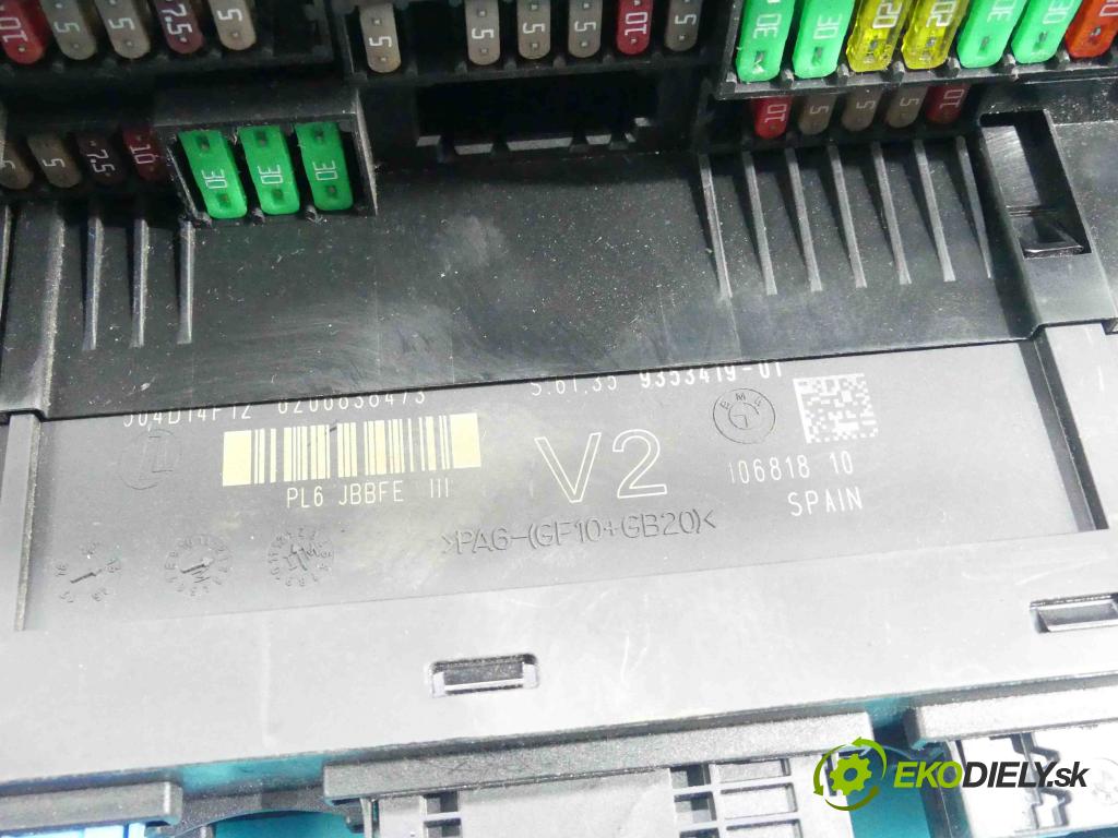 Bmw 5 F10 2010-2017 2.0d 190 HP automatic 140 kW 1995 cm3 4- modul riadiaca jednotka 9353419 (Ostatné)