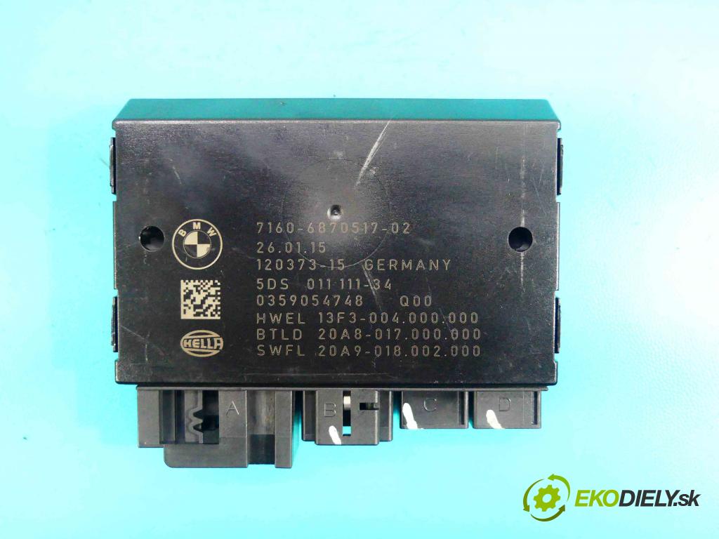 Bmw 5 F10 2010-2017 2.0d 190 HP automatic 140 kW 1995 cm3 4- modul riadiaca jednotka 6870517 (Ostatné)
