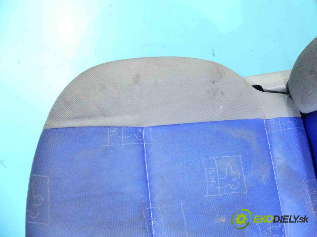 Vw Lupo 1.0 mpi 50KM manual 37 kW 999 cm3 3- Sedačka pravý  (Sedačky, sedadlá)