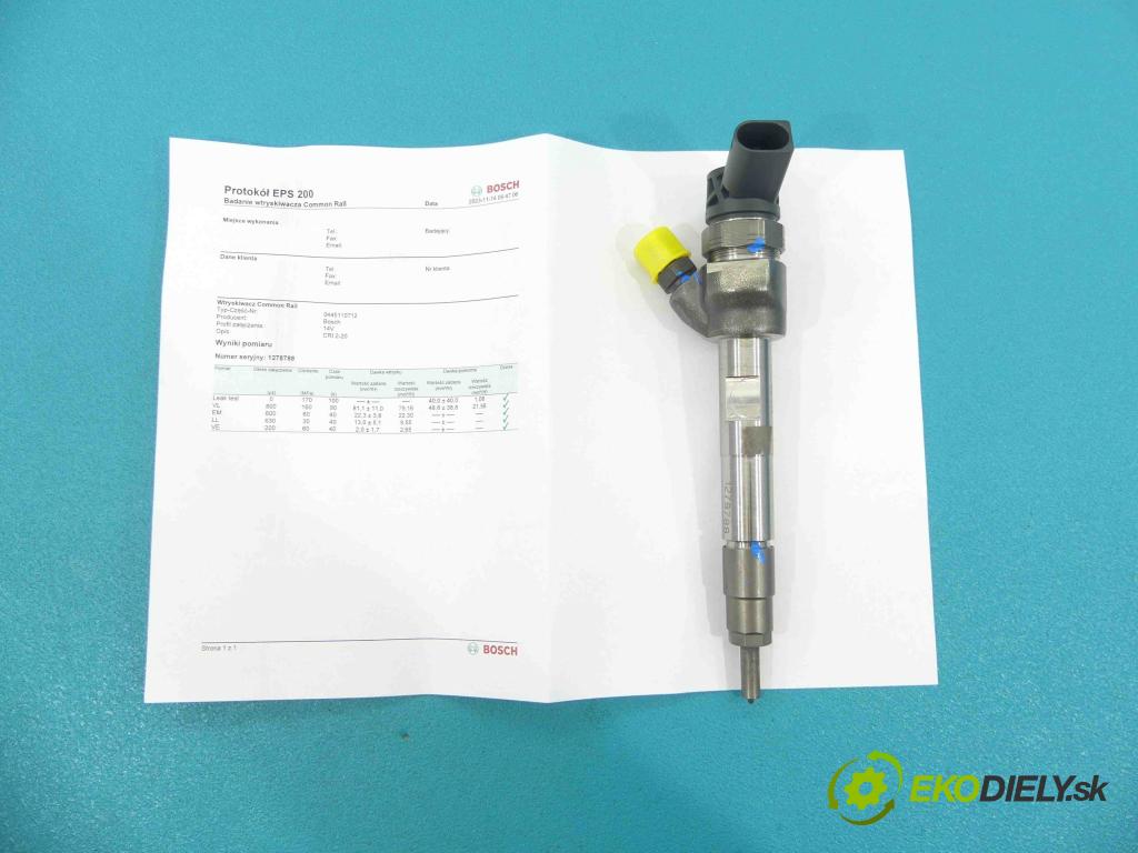 Bmw 5 F10 2010-2017 2.0d 190 HP automatic 140 kW 1995 cm3 4- vstrek 0445110712 (Vstrekovače)