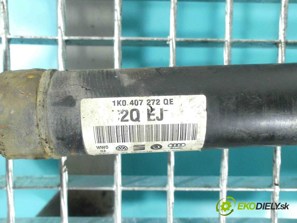 Skoda Superb II 2008-2015 2.0 tdi (CFFB): 140 HP automatic 103 kW 1968 cm3 4- poloos pravé 1K0407272QE (Poloosy)