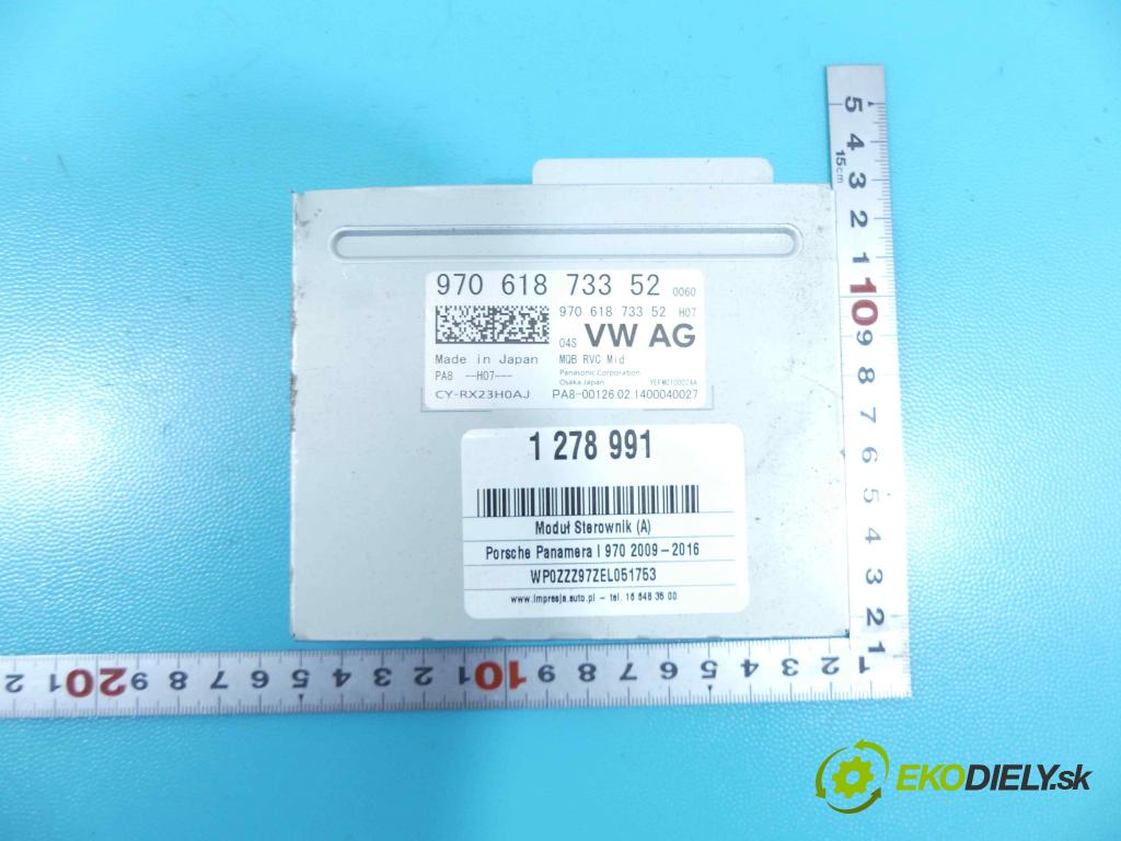 Porsche Panamera I 970 2009-2016 3.0 V6 420 hp automatic 309 kW 2997 cm3 5- modul riadiaca jednotka 97061873352 (Ostatné)