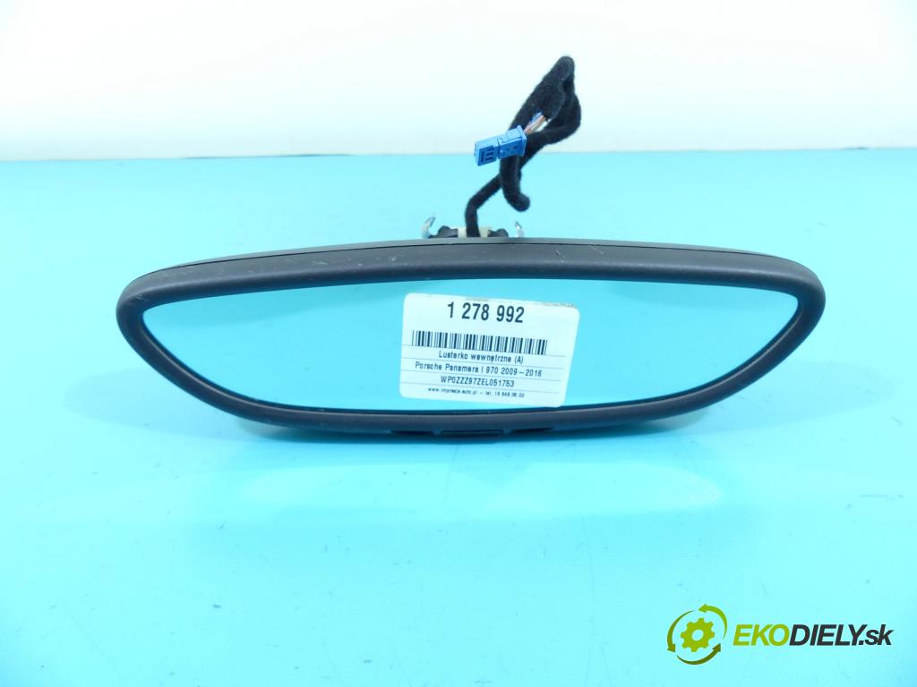 Porsche Panamera I 970 2009-2016 3.0 V6 420hp automatic 309 kW 2997 cm3 5- zpětné zrcátko vnitřní 7PP857511H (Světla vnitřní)