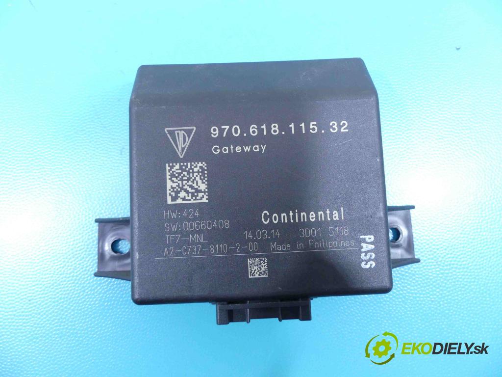 Porsche Panamera I 970 2009-2016 3.0 V6 420 hp automatic 309 kW 2997 cm3 5- modul riadiaca jednotka 97061811532 (Ostatné)