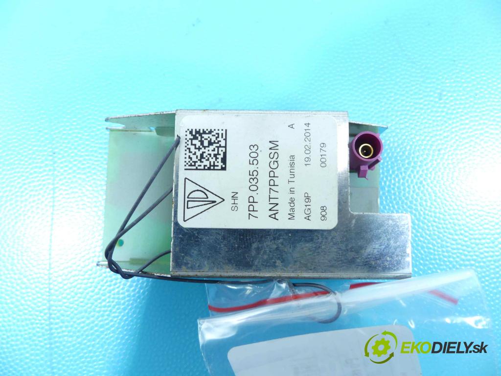 Porsche Panamera I 970 2009-2016 3.0 V6 420 hp automatic 309 kW 2997 cm3 5- modul riadiaca jednotka 7PP035503 (Ostatné)