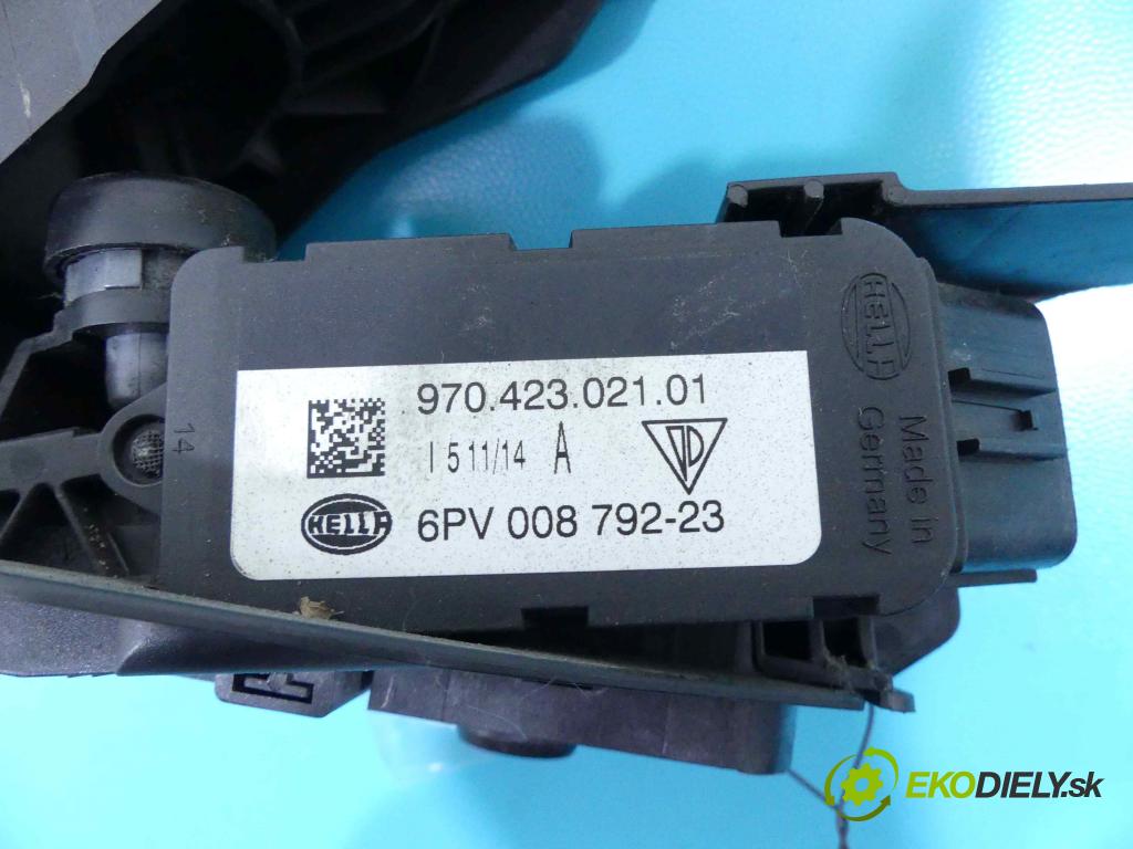 Porsche Panamera I 970 2009-2016 3.0 V6 420 hp automatic 309 kW 2997 cm3 5- pedále 97042302101 (Pedále)