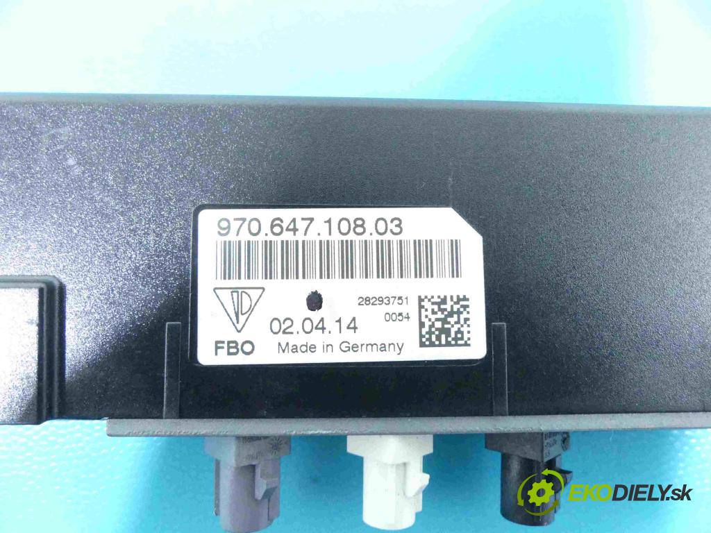 Porsche Panamera I 970 2009-2016 3.0 V6 420 hp automatic 309 kW 2997 cm3 5- modul riadiaca jednotka 97064710803 (Ostatné)