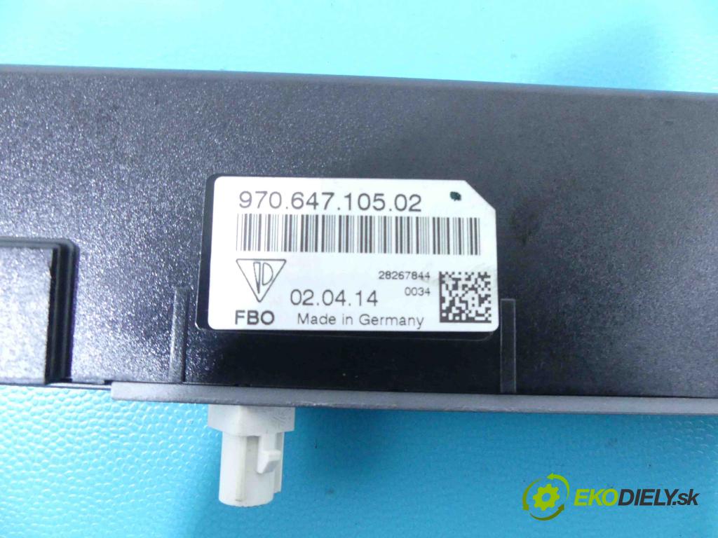 Porsche Panamera I 970 2009-2016 3.0 V6 420 hp automatic 309 kW 2997 cm3 5- modul riadiaca jednotka 97064710502 (Ostatné)