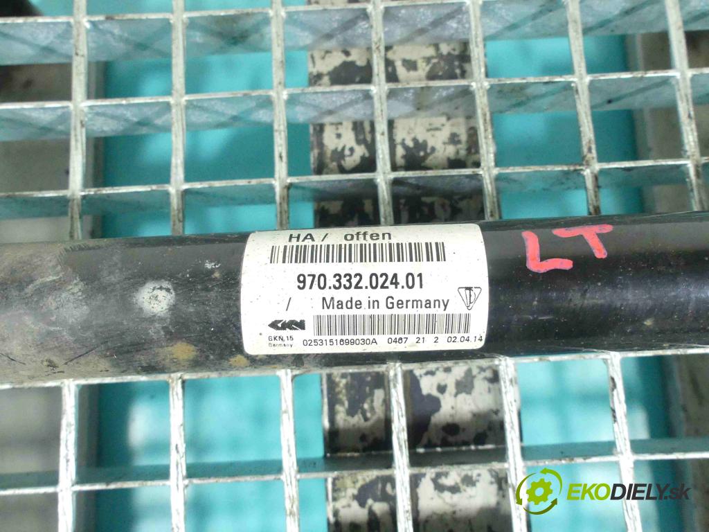 Porsche Panamera I 970 2009-2016 3.0 V6 420 hp automatic 309 kW 2997 cm3 5- poloos ľavé 97033202401 (Poloosy)