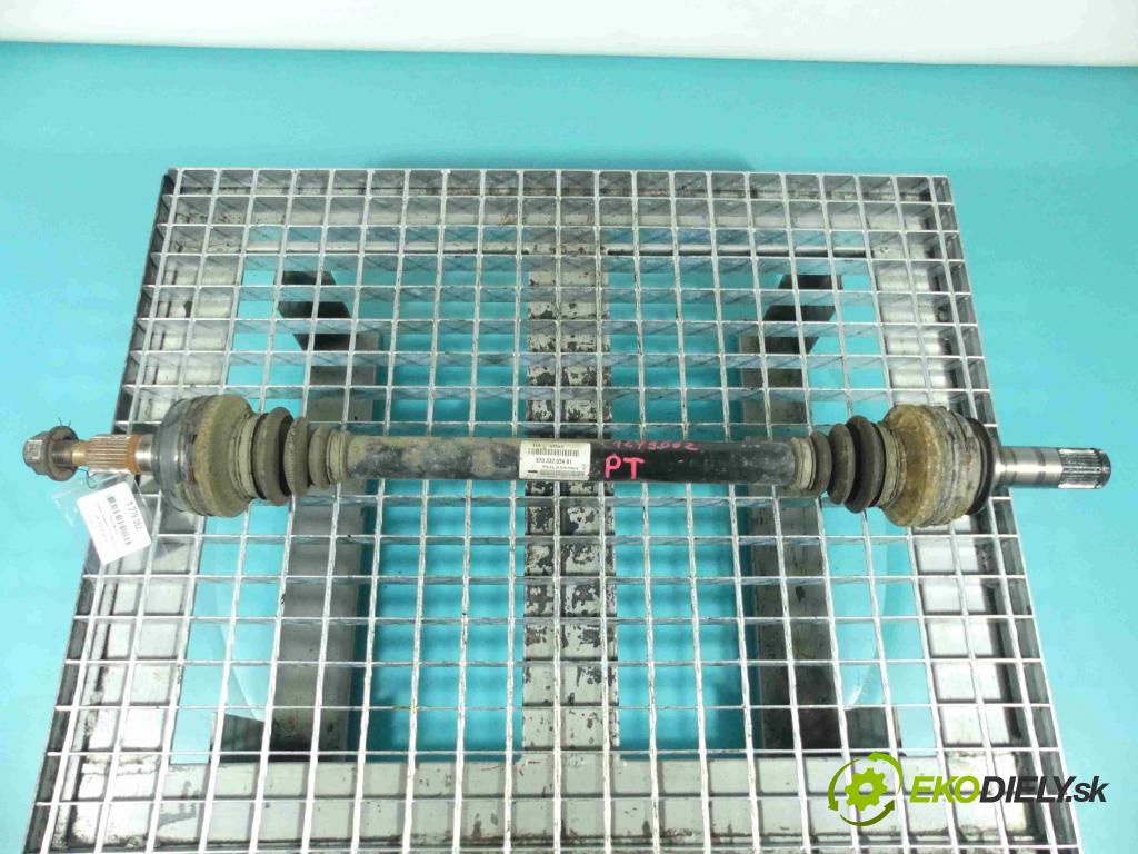 Porsche Panamera I 970 2009-2016 3.0 V6 420 hp automatic 309 kW 2997 cm3 5- poloos pravé 97033202401 (Poloosy)