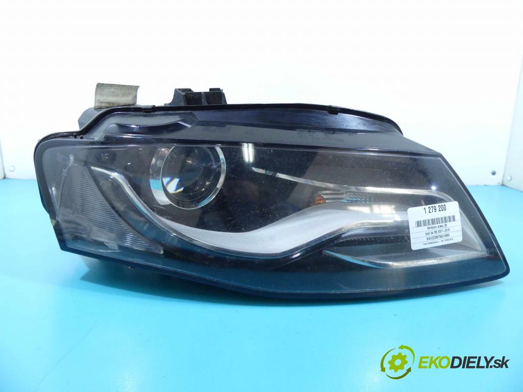 Audi A4 B8 2007-2015 2.7 tdi 190 HP automatic 140 kW 2698 cm3 4- Reflektor: pravý 8K0941004C (Pravé)