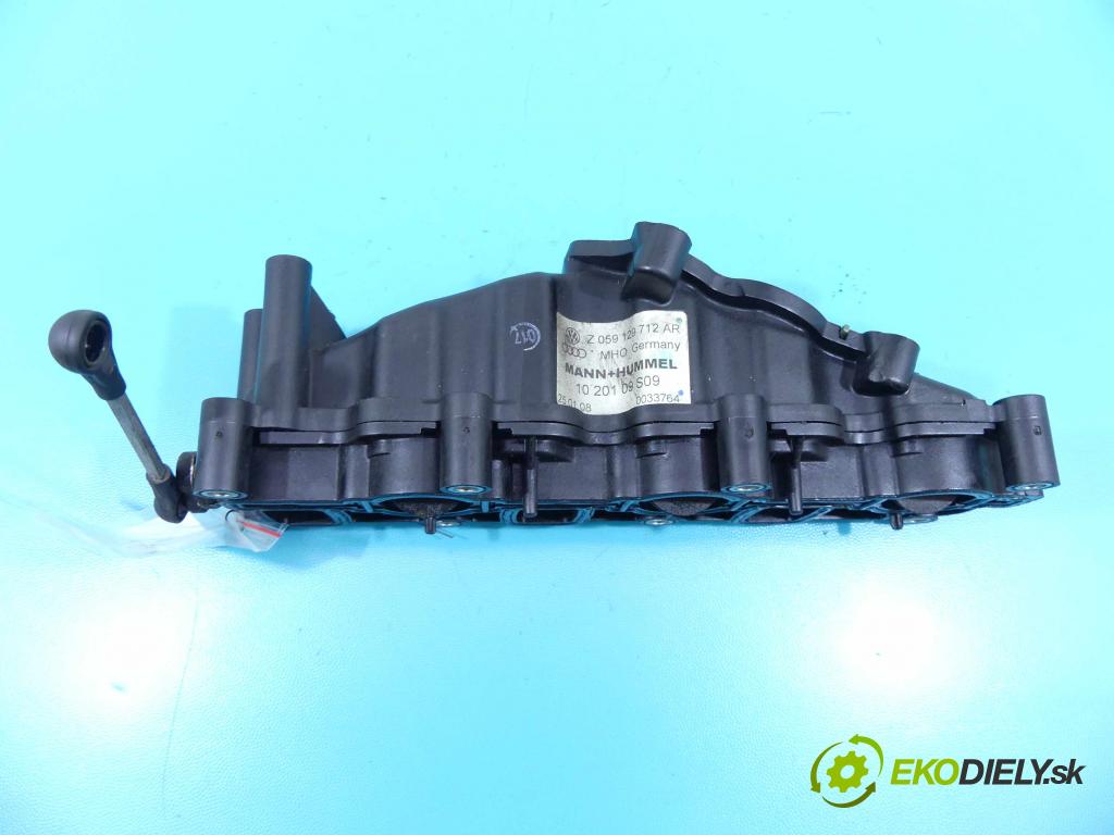 Audi A4 B8 2007-2015 2.7 tdi 190 HP automatic 140 kW 2698 cm3 4- zvod nasávací 059129712 (Sacie potrubia)