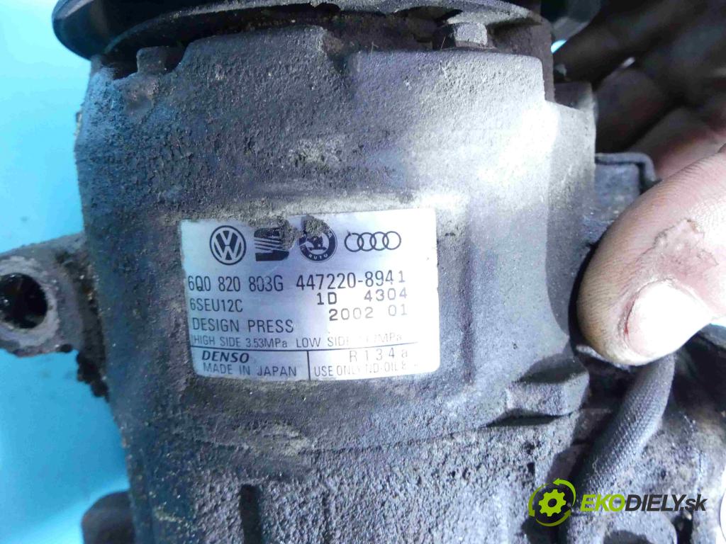 Seat Ibiza III 6L 2002-2008 1.2 12v 64 HP manual 47 kW 1198 cm3 5- čerpadlo klimatizácie 447220-8941