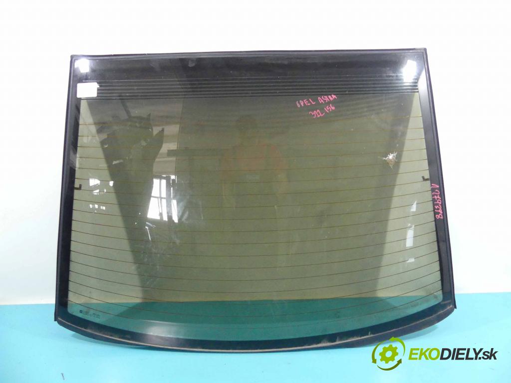 Opel Astra II 1998-2009 1.8 16v 116 hp manual 85 kW 1796 cm3 2- sklo zadní  (Okna zadní)