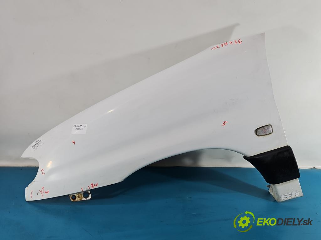 Citroen Berlingo I 1996-2008 2.0 hdi 90 HP manual 66 kW 1997 cm3 5- blatník predné ľavý  (Blatník predný ľavý)