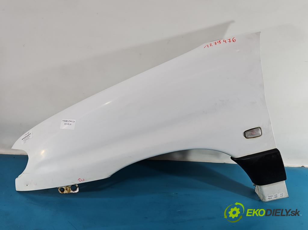 Citroen Berlingo I 1996-2008 2.0 hdi 90 HP manual 66 kW 1997 cm3 5- blatník predné ľavý  (Blatník predný ľavý)