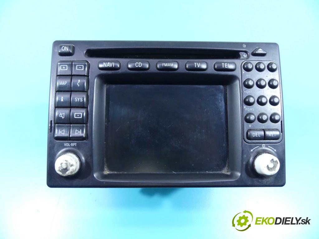 Mercedes CLK I W208 1997-2003 2.0 136 HP manual 100 kW 1998 cm3 2- Radio originál A2088204089