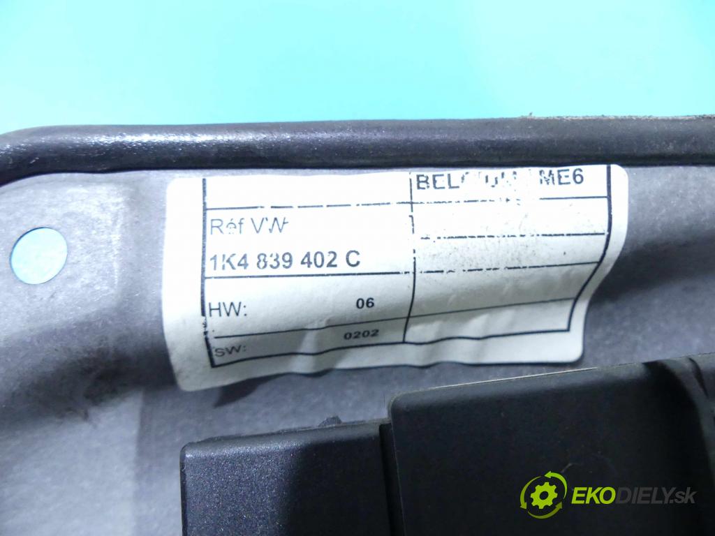 Vw Golf V 2003-2009 1.9 tdi 105 hp manual 77 kW 1896 cm3 5- mechanismus stahování zadní pravý 1K0959704C