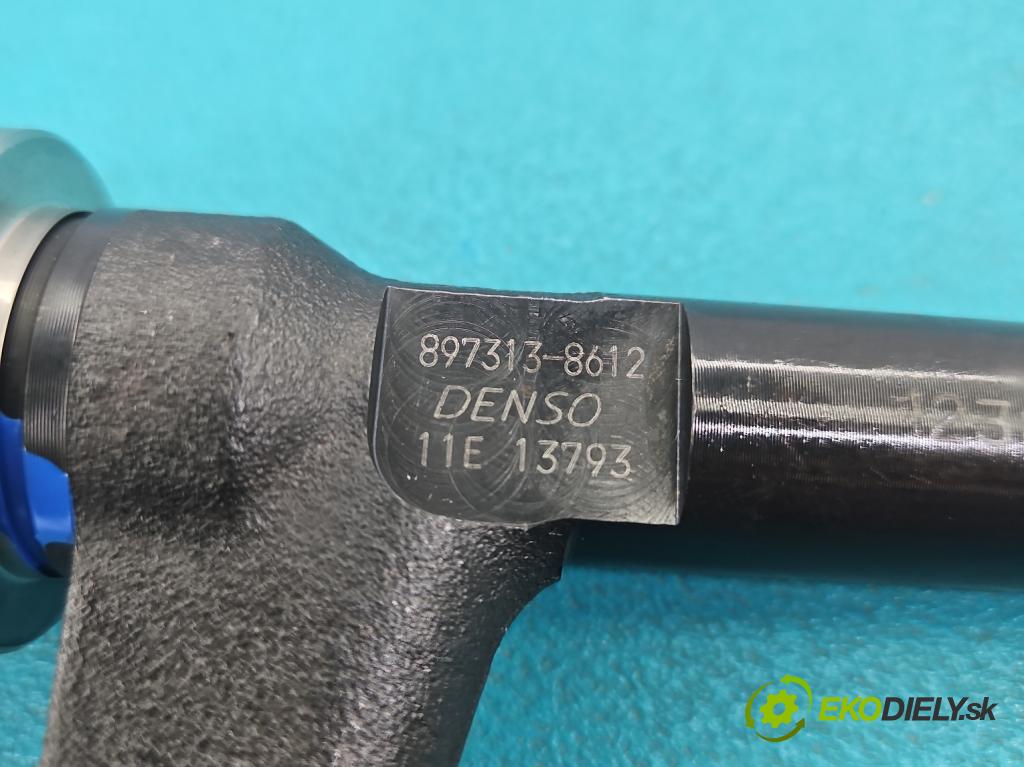 Opel Meriva A 2002-2010 1.7 cdti 101 hp manual 74 kW 1686 cm3 5- vstřikovač 897313-8612 (Vstřikovač paliva)