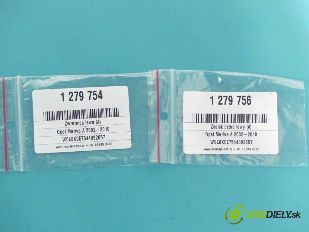 Opel Meriva A 2002-2010 1.7 cdti 101 HP manual 74 kW 1686 cm3 5- brzdič predné ľavý  (Kľučka dverí ostatné)