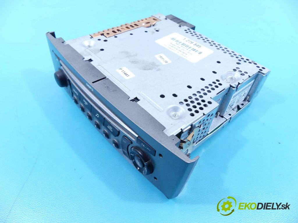 Peugeot 308 I 2007-2013 1.6 16v 120 HP automatic 88 kW 1598 cm3 5- Radio originál 96650206XH