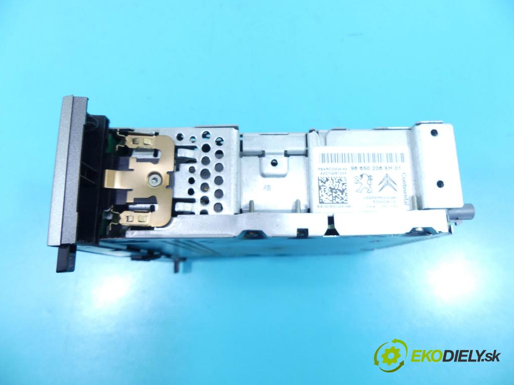 Peugeot 308 I 2007-2013 1.6 16v 120 HP automatic 88 kW 1598 cm3 5- Radio originál 96650206XH