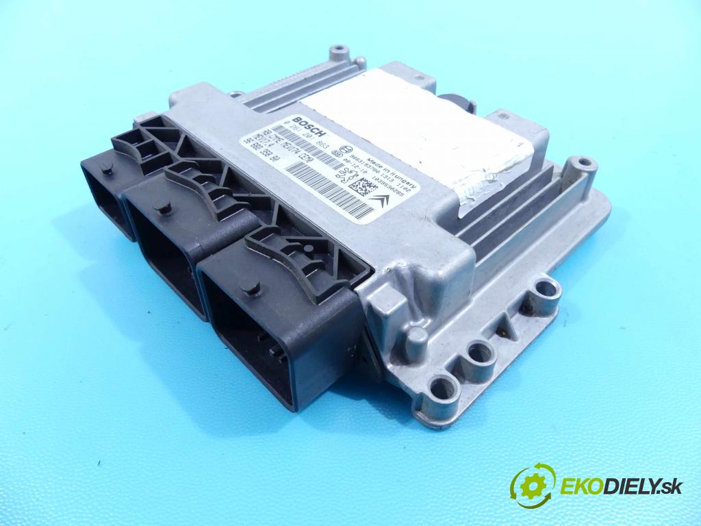 Peugeot 308 I 2007-2013 1.6 16v 120 hp automatic 88 kW 1598 cm3 5- řídící jednotka motoru 9666235880