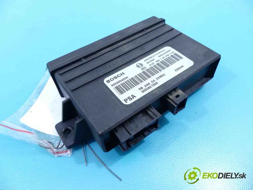 Peugeot 308 I 2007-2013 1.6 16v 120 HP automatic 88 kW 1598 cm3 5- modul riadiaca jednotka 0263004204 (Ostatné)