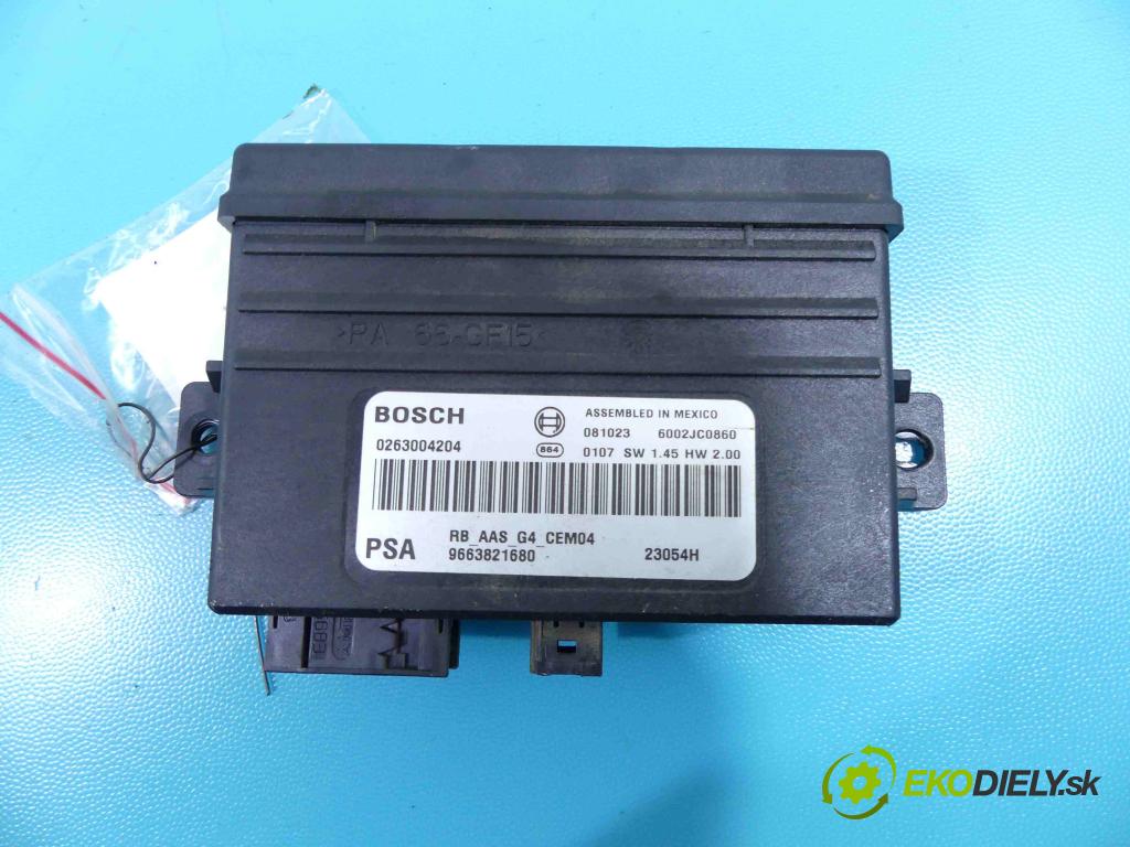 Peugeot 308 I 2007-2013 1.6 16v 120 HP automatic 88 kW 1598 cm3 5- modul riadiaca jednotka 0263004204 (Ostatné)