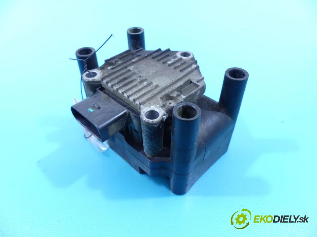 Skoda Fabia I 1999-2007 1.4 16v 75 HP manual 55 kW 1390 cm3 5- cievka zapaľovacia  (Zapaľovacie cievky, moduly)