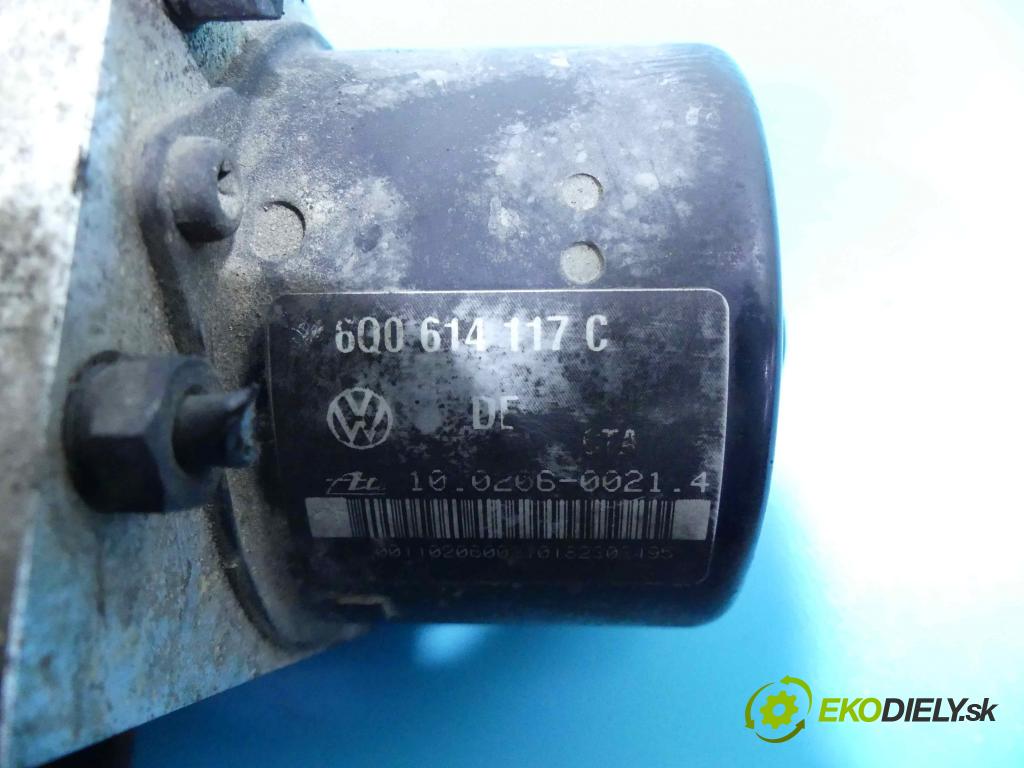Vw Polo IV 9N 2001-2009 1.4 tdi 75 HP manual 55 kW 1422 cm3 5- čerpadlo abs 6Q0614117C (Pumpy ABS)